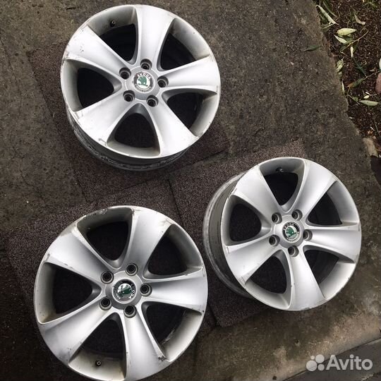 Литые диски r16 на skoda