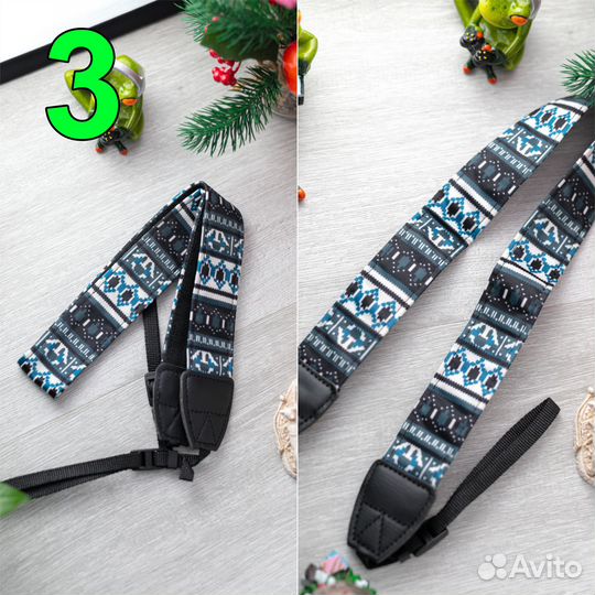 Разноцветный Ремень для Фотоаппарата (Новый)