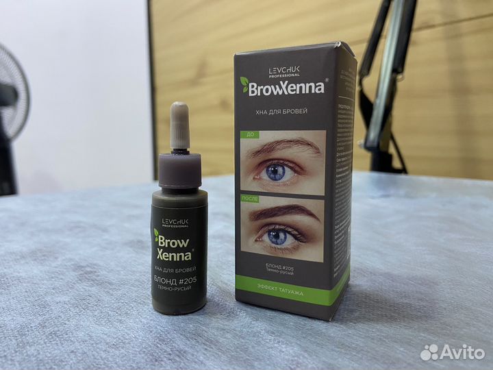 Хна для бровей brow henna