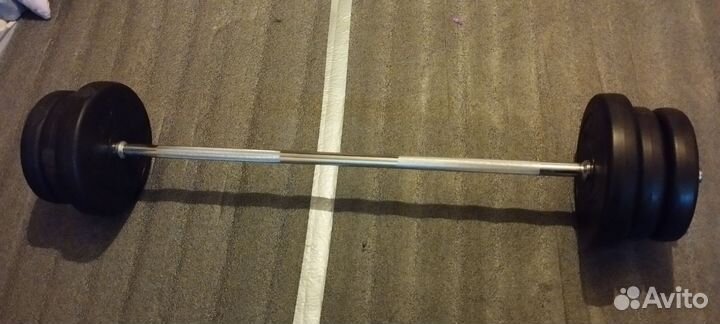 Штанга разборная вес 25кг