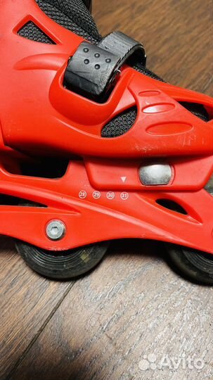 Ролики детские раздвижные reaction 28-31 р-р