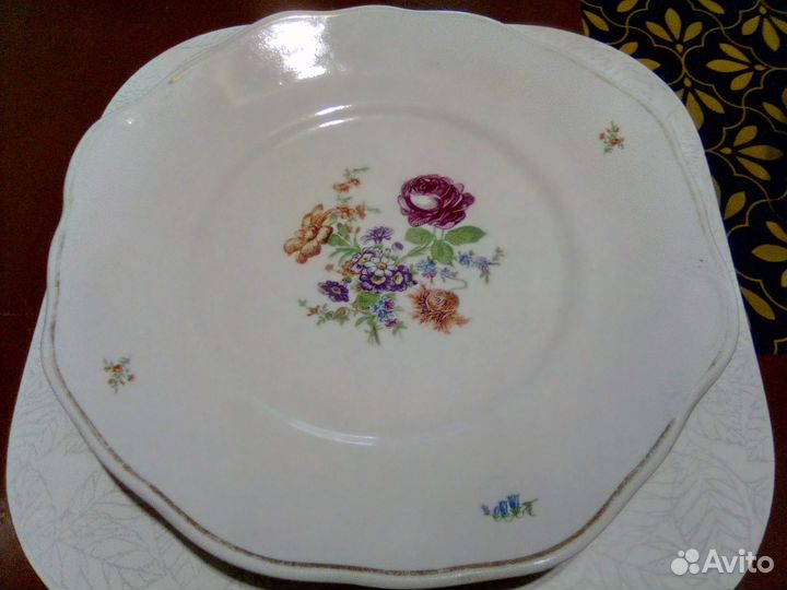 Блюдо большое Дулево 2 сорт