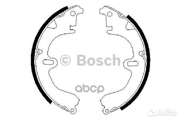 0 986 487 203 4097.00392SBS108 100-SX колодк