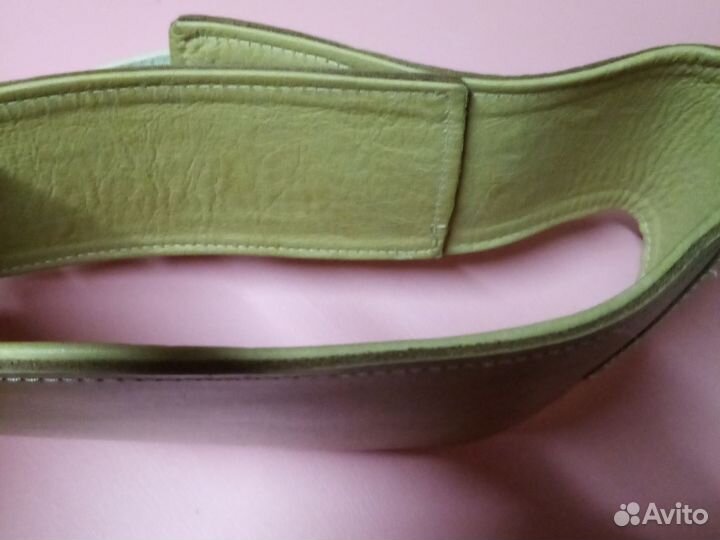 Ортопедический кожаный пояс(корсет, бандаж)