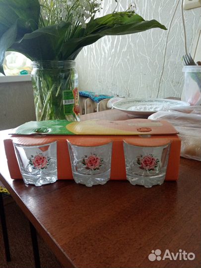 Стаканчики для стопки СССР стекло