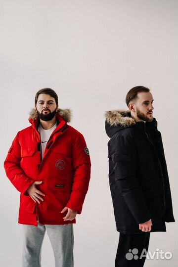 Длинная куртка Canada Goose