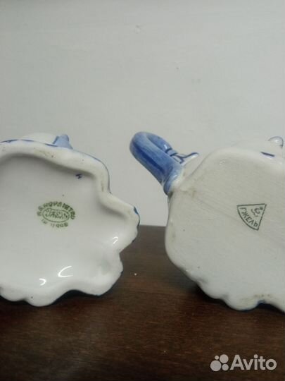 Молочник Лев. Гжель