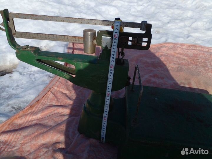 Весы напольные 1958 год СССР