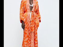 Платье кимоно zara