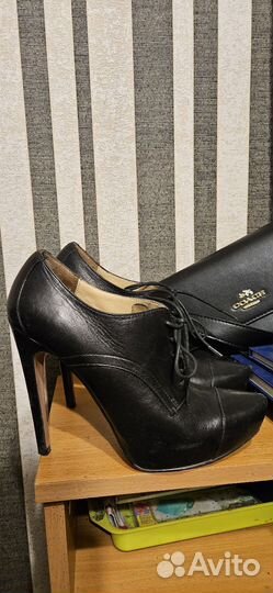 Ботильоны натуральная кожа 38 elmonte