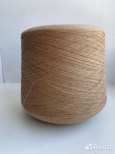 Итальянская пряжа на бобинах. Хлопок кашемир