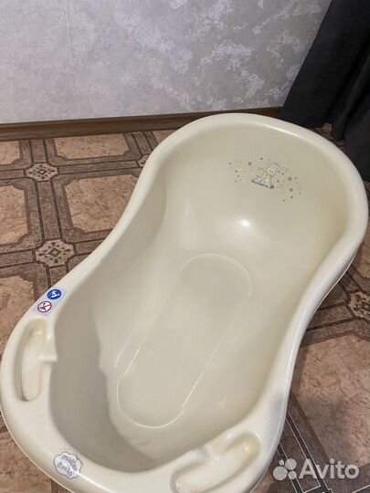 Ванночка с горкой для купания