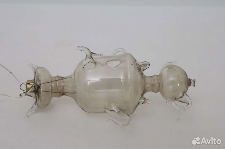 Ёлочные игрушки старинные стекло