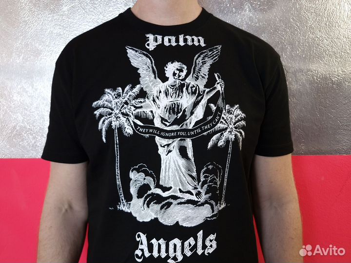 Футболка мужская брендовая Palm Angels Университет