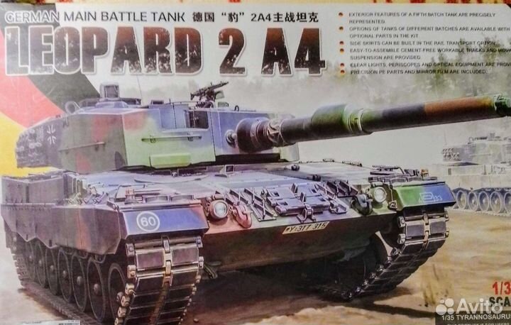 Сборная модель танка 1 35