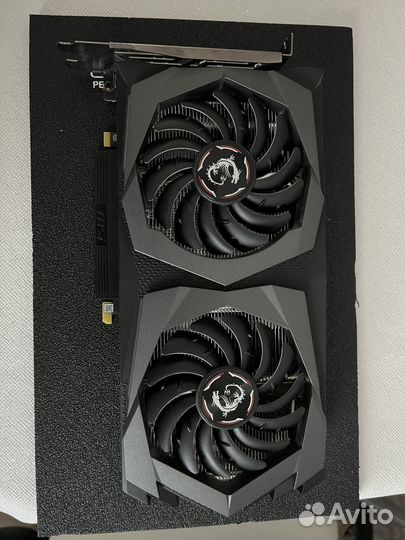 Видеокарта nvidia MSI GTX 1650 4 GB