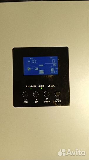 Гибридный солнечный инвертор 3000ва, 24В,mppt