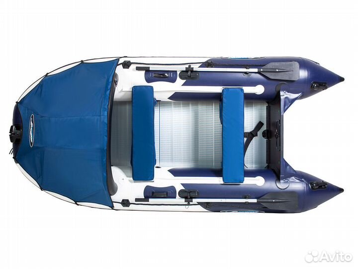 Лодка пвх Gladiator C330AL бело/темно-синий
