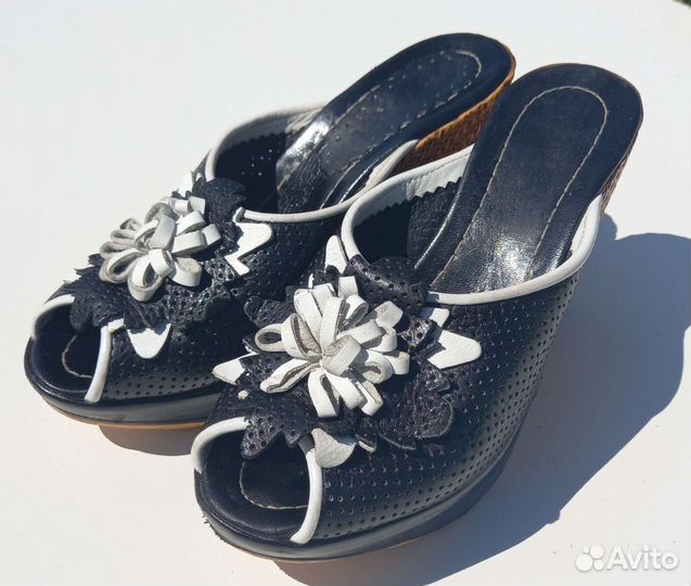 Босоножки женские 37 размер натуральная кожа Ripka