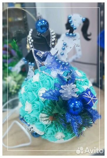 Ночник Кукла Принцесса и много букетов