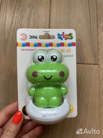 Светодиодный светильник-ночник лягушонок