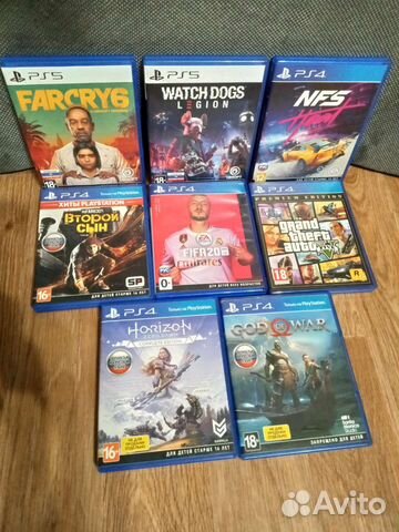 Диски для ps4