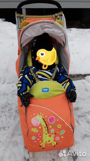 Коляска санки