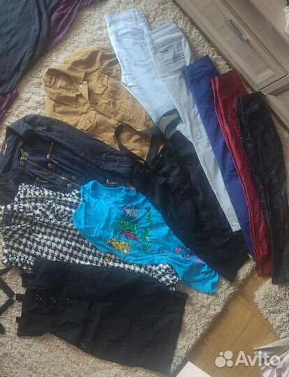 Вещи р.42-44 пакетом 14 шт