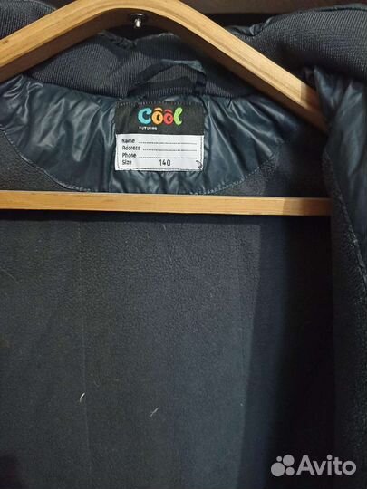 Пуховик детский