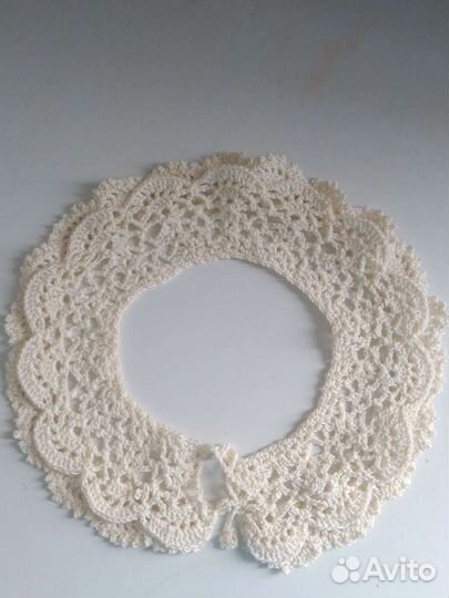 Воротник вязаный