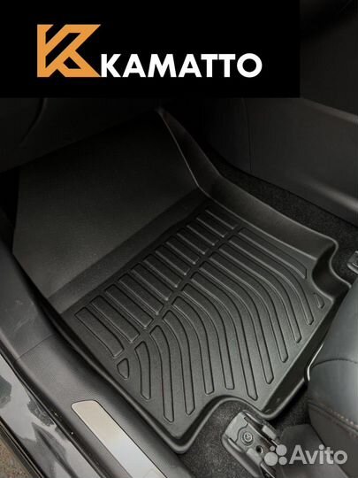 Ковры в салон 3D Kamatto Toyota Harrier 80