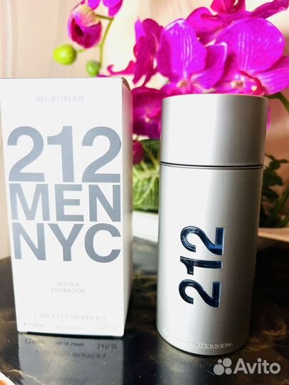 Carolina herrera 212 Men NYC оригинал