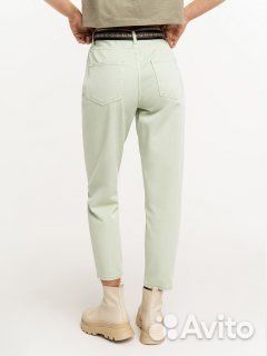 Джинсы lime оливковые