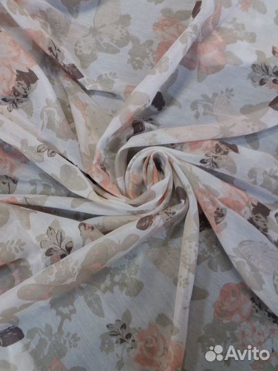 Тюль и портьеры с рисунком