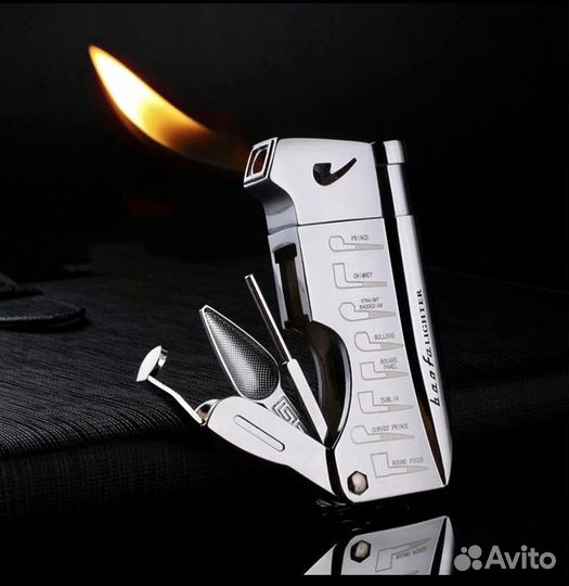 Зажигалка.Трубочная.Сигарная.Газ.Пьезо.Подарочная