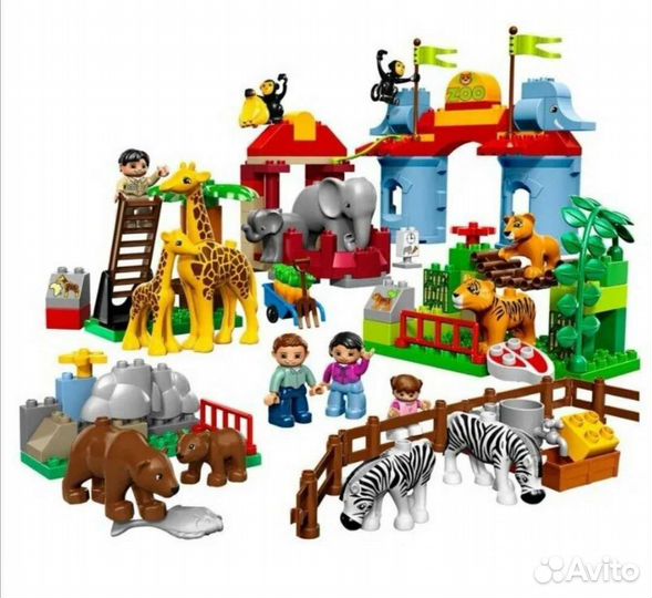Lego duplo наборы: зоопарк и тачки