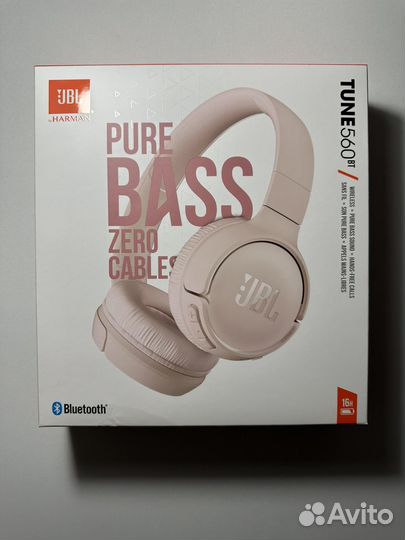 Беспроводные наушники jbl tune 560bt