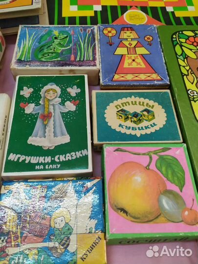 СССР дет. металлический конструктор, игры