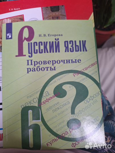 Проверочные работы Русский язык 6 класс