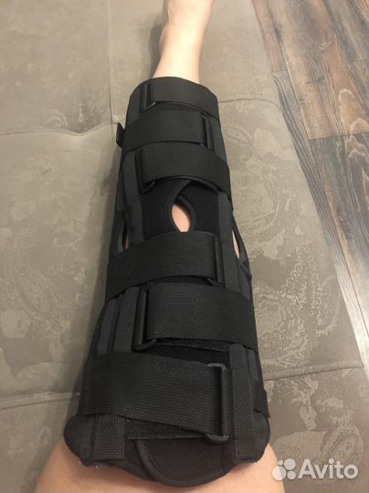 Коленный ортез гипс фиксатор