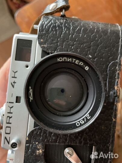 Фотоаппарат Зоркий 4к. Юпитер-8. На запчасти