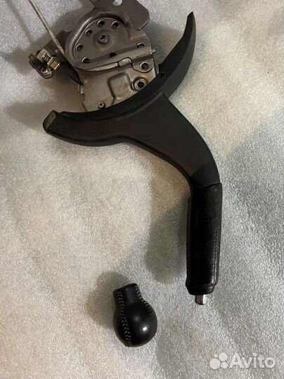 Ручка и ручник кожа Lancer Evolution X оригинал