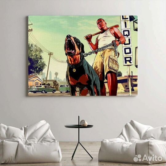 Фото на холсте