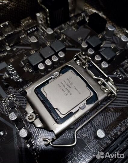 Процессор intel core i3 10100f