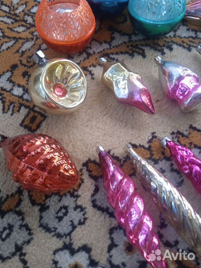 Елочные игрушки СССР