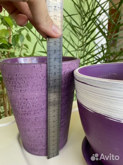 Горшки цветочные, кашпо