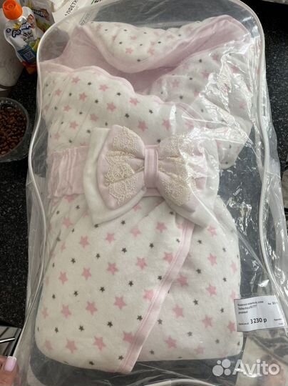 Конверт на выписку для девочки