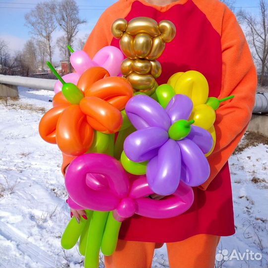 Букеты из воздушных шариков