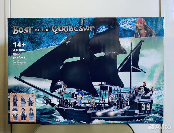 Конструктор Пираты карибского моря, корабль