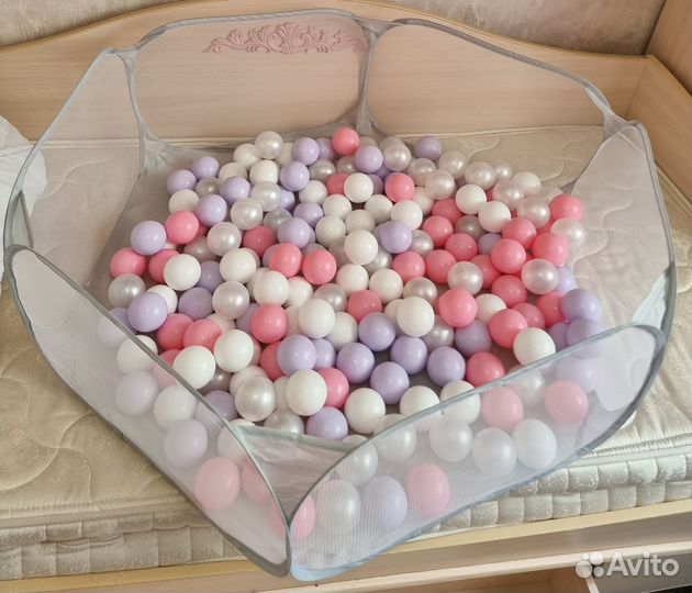 Сухой бассейн с шариками большой новый